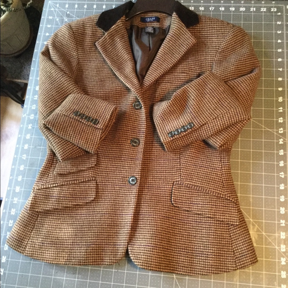 PERFECT FOR FALL CHAPS TWEED RIDING BLAZER